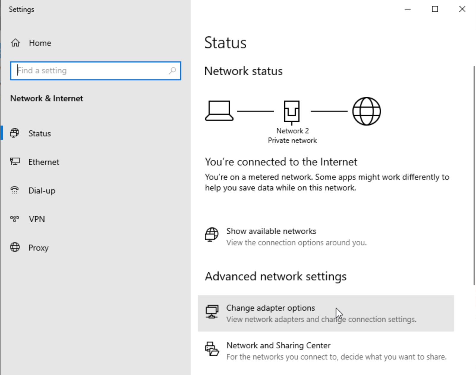 Active Directory Setup_Cange adapter options.png