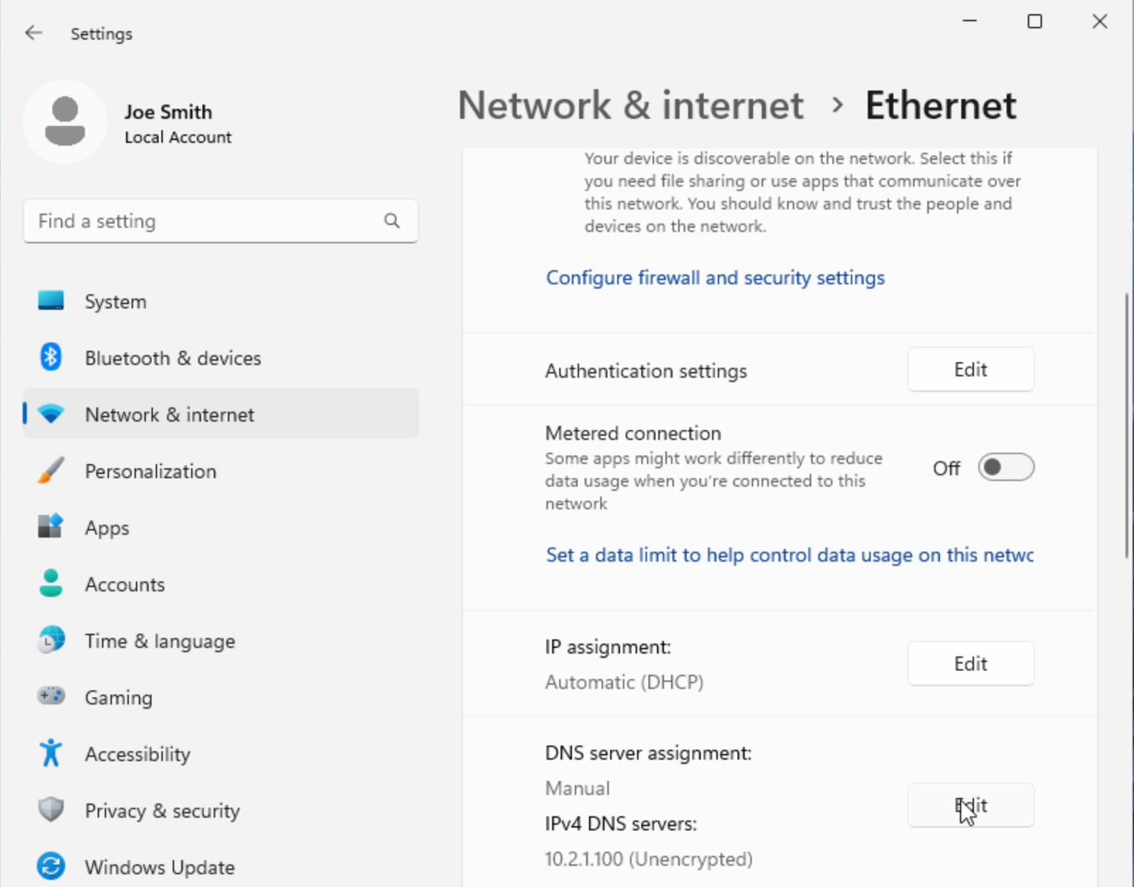 Active Directory Setup_Network and Internet Ethernet.png