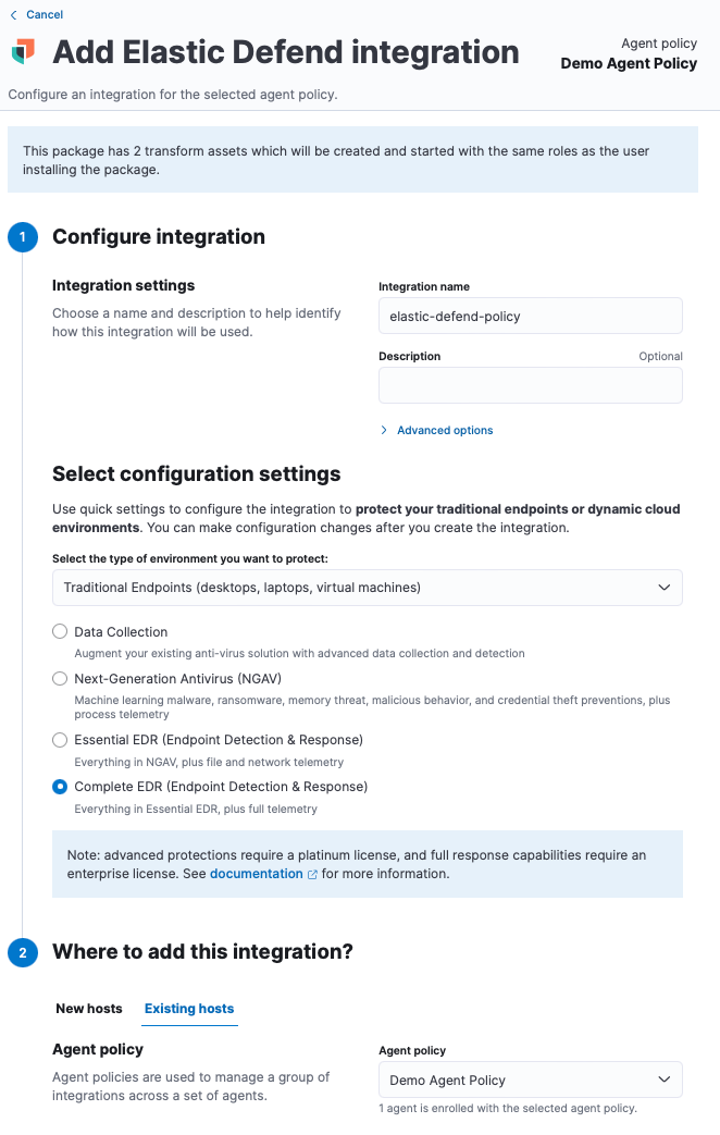 Elastic Stack Setup_Elastic Defend Integration.png